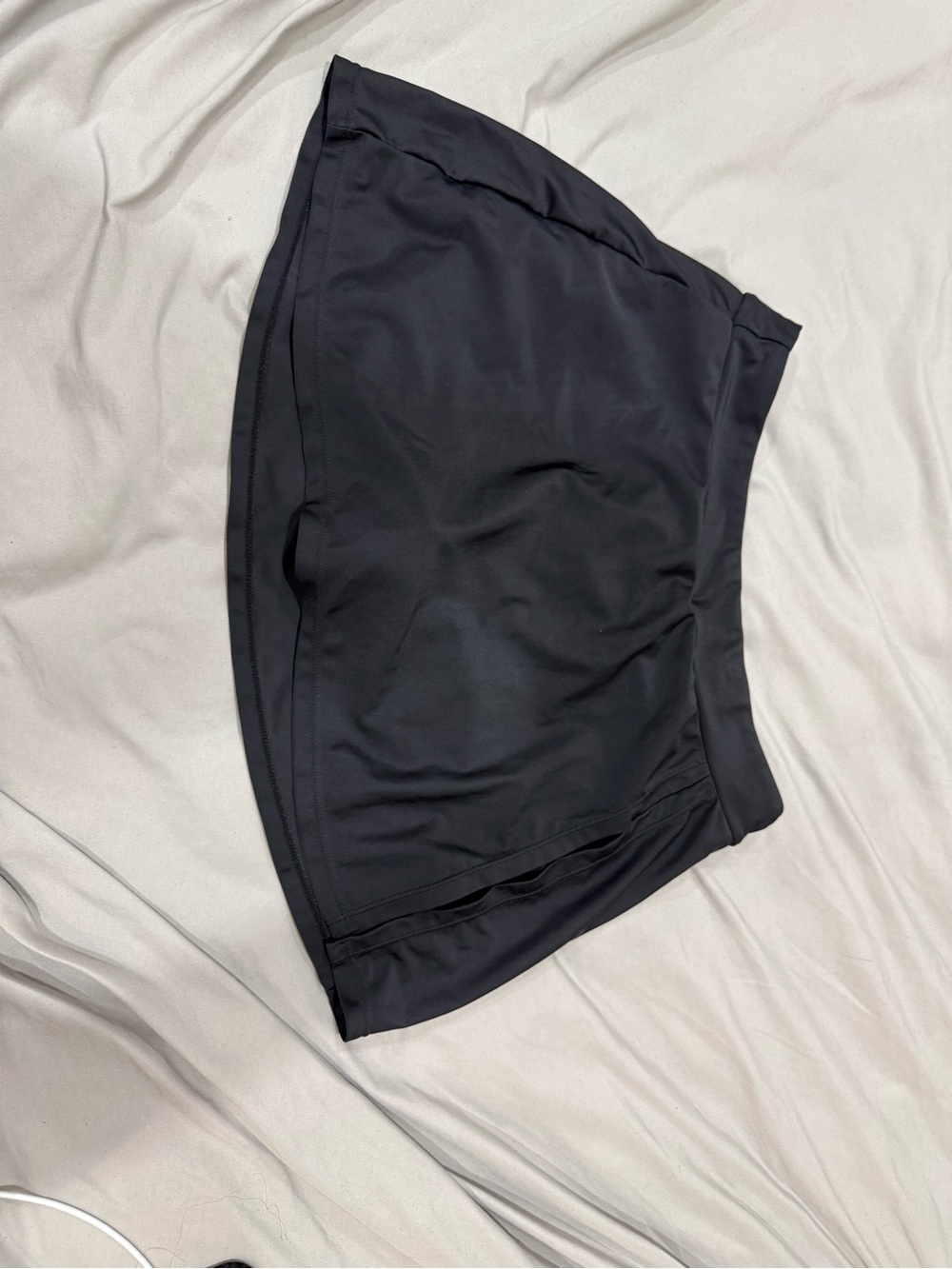 Women's Black Athletic Skort - Lightweight Active Shorts